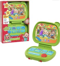 Cocomelon Unisex Kids Green Sing and Learn Laptop Toy NEW