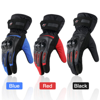 Motorcycles Gloves Waterproof Winter Warm Full Finger Touch Screen Sports Gloves