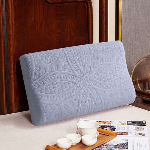 Comfortable Zippered Pillowcase Washable Latex Memory Foam Pillow Cover Case x1 - Picture 20 of 22