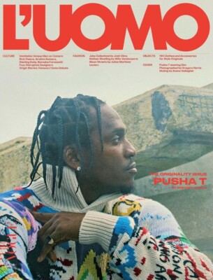 L'uomo Vogue July 2019 x2 Covers Lot Models Pusha T Jonas