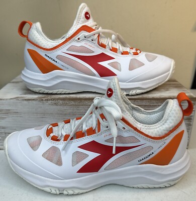 Diadora Speed Blushield Fly Running Shoes White/Red/Orange Women’s US  Size