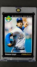 1993 Pinnacle Rookie Prospect #616 Graeme Lloyd Milwaukee Brewers RC Card. rookie card picture