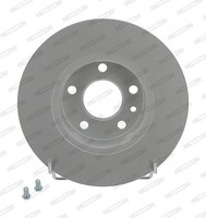 2X Ferodo DDF067C Bremsscheibe FüR Alfa Romeo Passend FüR Fiat Lancia