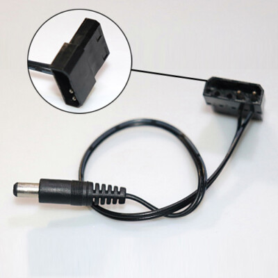 4Pin Male IDE Molex to 12V 5.5mm x 2.1mm DC Plug Connector Power Adapter Cable