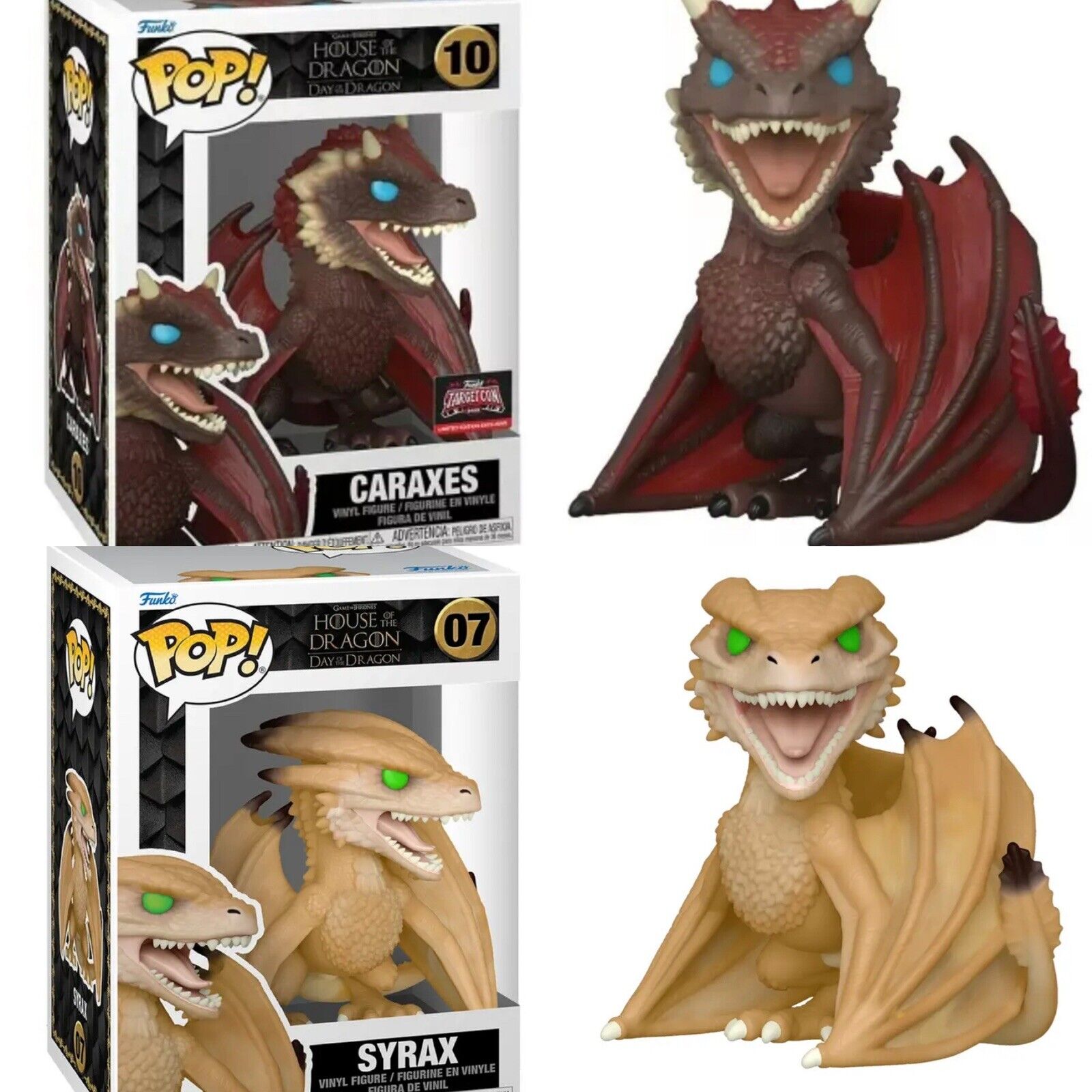 Funko Pop! Vinyl: Game of Thrones - Syrax #07 for sale online