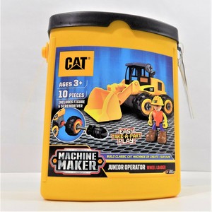 Caterpillar CAT Machine Maker Junior Operator Wheel Loader Construction Toy 11543809050 | eBay