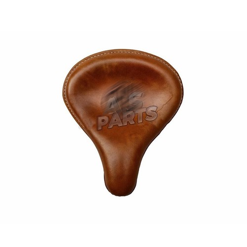 Front & Rear Leather Seat Brown Tan Fit For Royal Enfield Classic 500cc 350cc - Foto 5 di 8