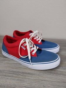 red vans size 8