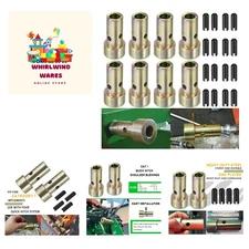 4 Pairs of Cat 1 Quick Hitch Adapter Bushings Set for Category I 3-Point Trac...