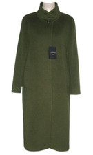 Nwt Cinzia Rocca Icons Wool Cashmere Stand Collar Coat 12 Madein Italy Msrp$1085