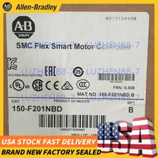 New Allen Bradley 150-F201NBD SMC Flex 201 A 150 Motor Controller