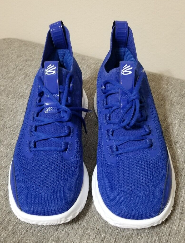 Under Armour Curry Flow 8 Royal Blue White 3024785-400 Men 13
