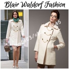 Milly “phoebe” Chain Link Tweed Coat 8