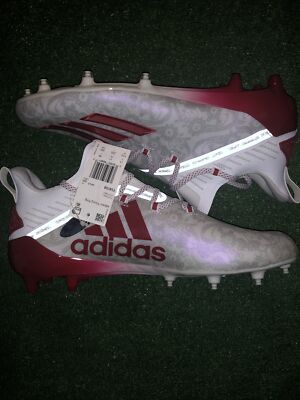 Adidas Adizero New Reign Young King Football Cleats Floral Red FU6708 Size 11.5