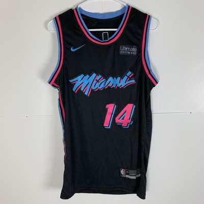 Tyler Herro Miami Heat Nike Vice City Swingman Sz 44 Jersey Stitch/Embroidered | eBay