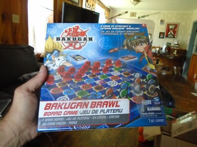 Bakugan Battle Brawlers-Bakugan Brawl Board Game-Sega/Spinmaster-New, sealed