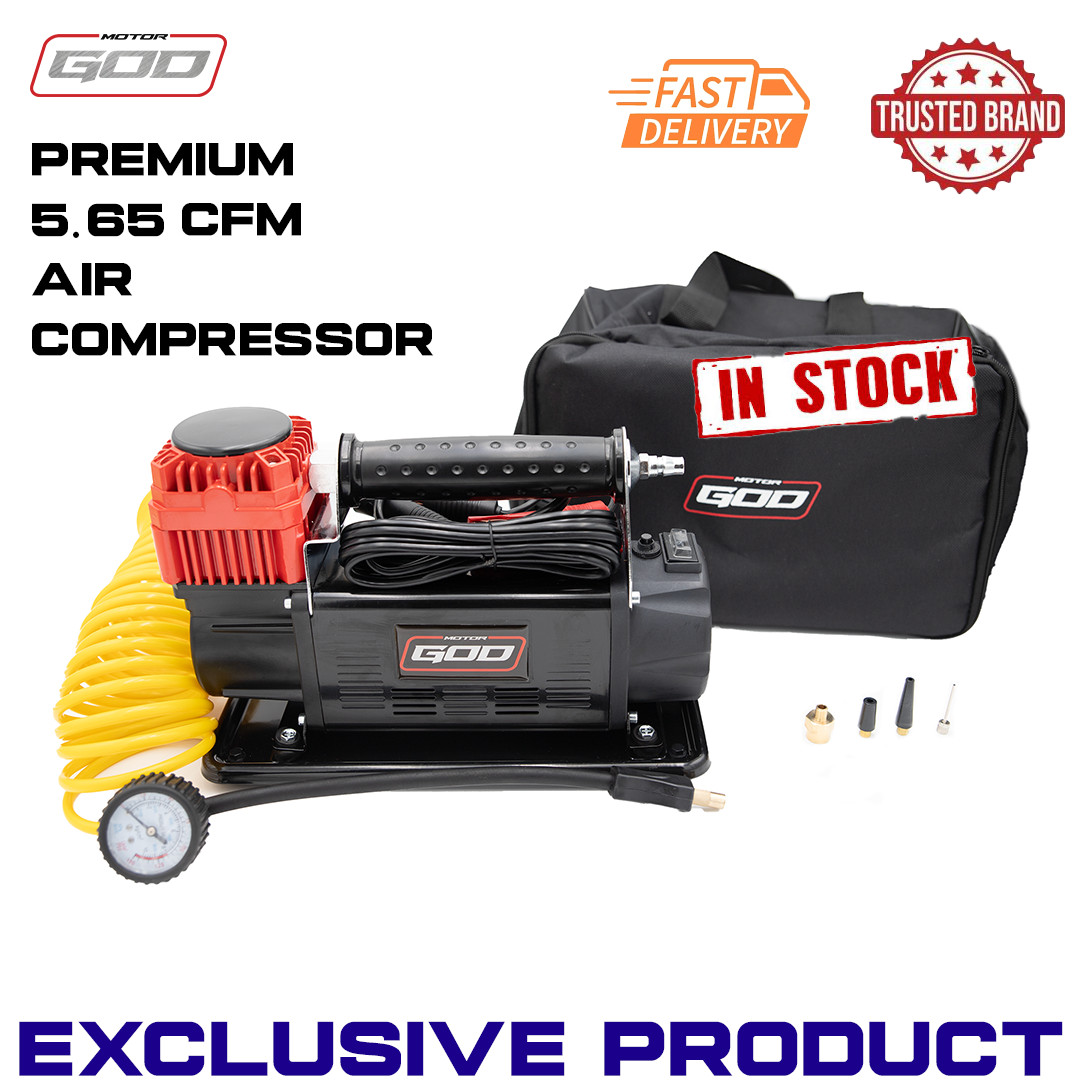MotorGod 5.65 CFM 12V DC Air Compressor
