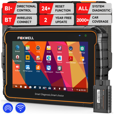 Automotive BT Bidirectional All System Car OBD2 Scanner Diagnostic Code Reader