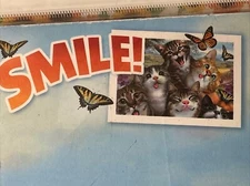LEANIN TREE Laughing Comical Cats Selfie Note Pad Smile Collectible Rare Crafts