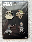 NEW - Funko Ahsoka & Grogu 4-Pack Enamel Pin Set Star Wars  Yoda