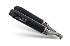 Coppia scarichi GPR Furore nero opaco omologato KTM Duke II 2000-2006