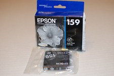 NEW Genuine Epson 159 Matte Black Ink Cartridge OEM T159820 EXP 11/2019