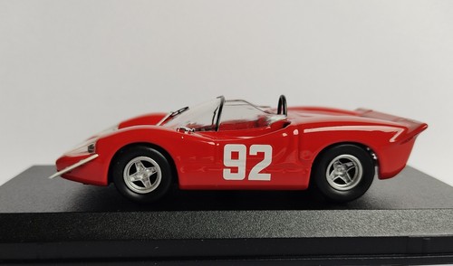 MEJOR 1:43 Abarth 2000 S # 92 Campionato Europeo Montagna 1969 A. Merzario Nuevo - Imagen 4 de 6