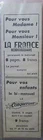 OLD MARK PAGES ADVERTISING BOOKMARK RED CROSS NEWSPAPER FRANCE & CONQUERANT