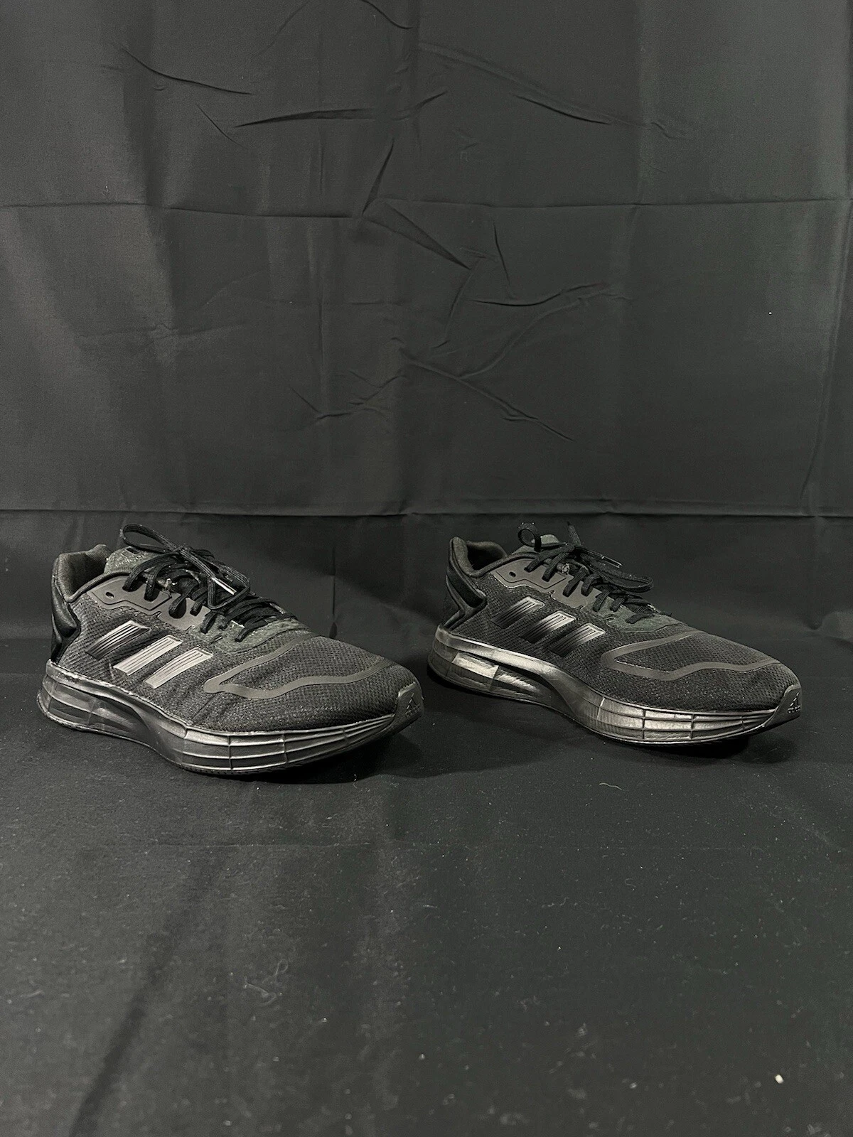 Scarpe da corsa Adidas uomo Duramo 10 GY3856 nere sneakers taglia 13