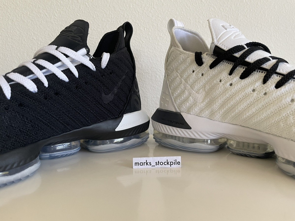 2019 Nike Lebron 16 XVI Equality White Black BQ5969- 100 Men Sz