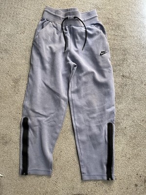Nike Tech Fleece Joggers S Womens Purple Loose Fit NSW Pants CW4294-063