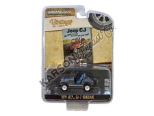 CHASE RAW 1979 Jeep CJ-7 Renegade Diecast 1:64 Scale Model - Greenlight 39150F