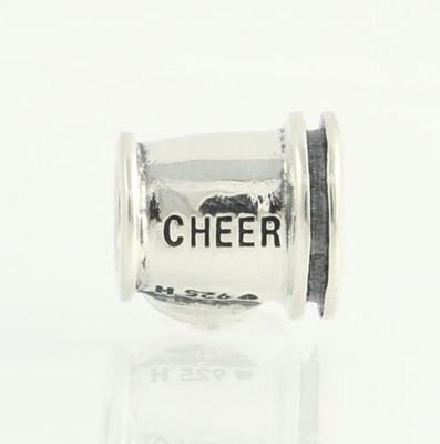 NEU Chamilia Perle Charm - Sterlingsilber Cheer GD-3 Megaphon