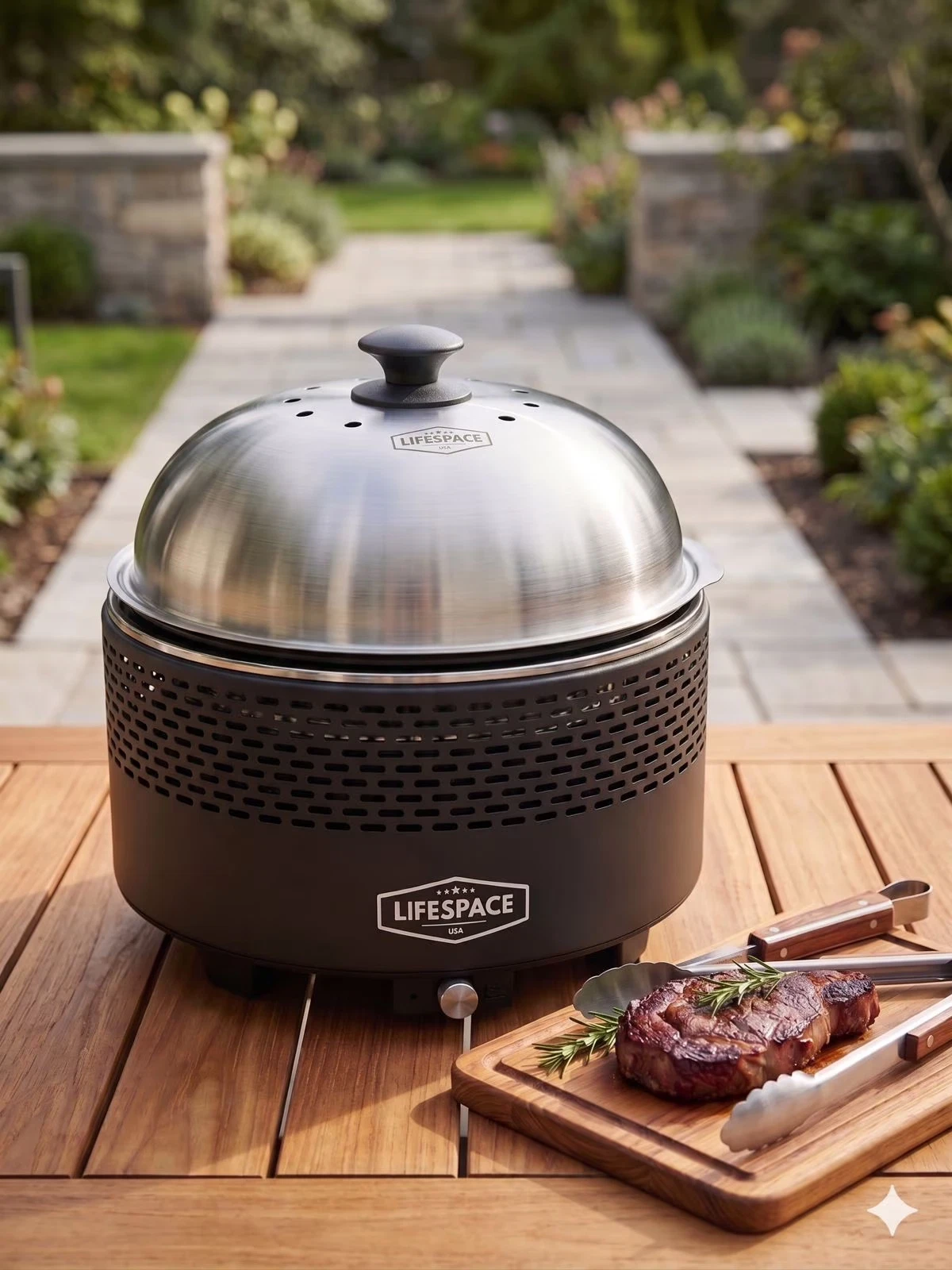 Portable Lightweight Charcoal Grill with FREE Dome Lid & Carry Bag
Opens in a new window or tab