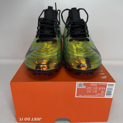 Nike Zoom Air Vapor Pro 1 NRG Metallic Football Cleats Men's Size