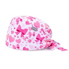 Scrub Caps For Women Adjustable Surgical Cap Buttons Breathable Cute Design