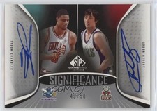 2006-07 SP Game Used Edition 49/50 Tyson Chandler Andrew Bogut #SD-CB Auto nd3