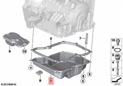 Genuine MINI Cooper JCW One R55 R56 R57 R58 R59 R60 R61 Oil pan ...