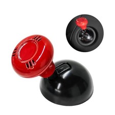Joystick Car Push Start Button Cover, Metal Joystick Engine Push to Start Red