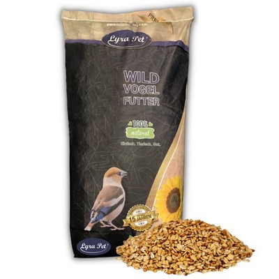 25 kg Fettfutter Basic Vogelfutter ganzjährig Streufutter Wildvögel Lyra Pet 