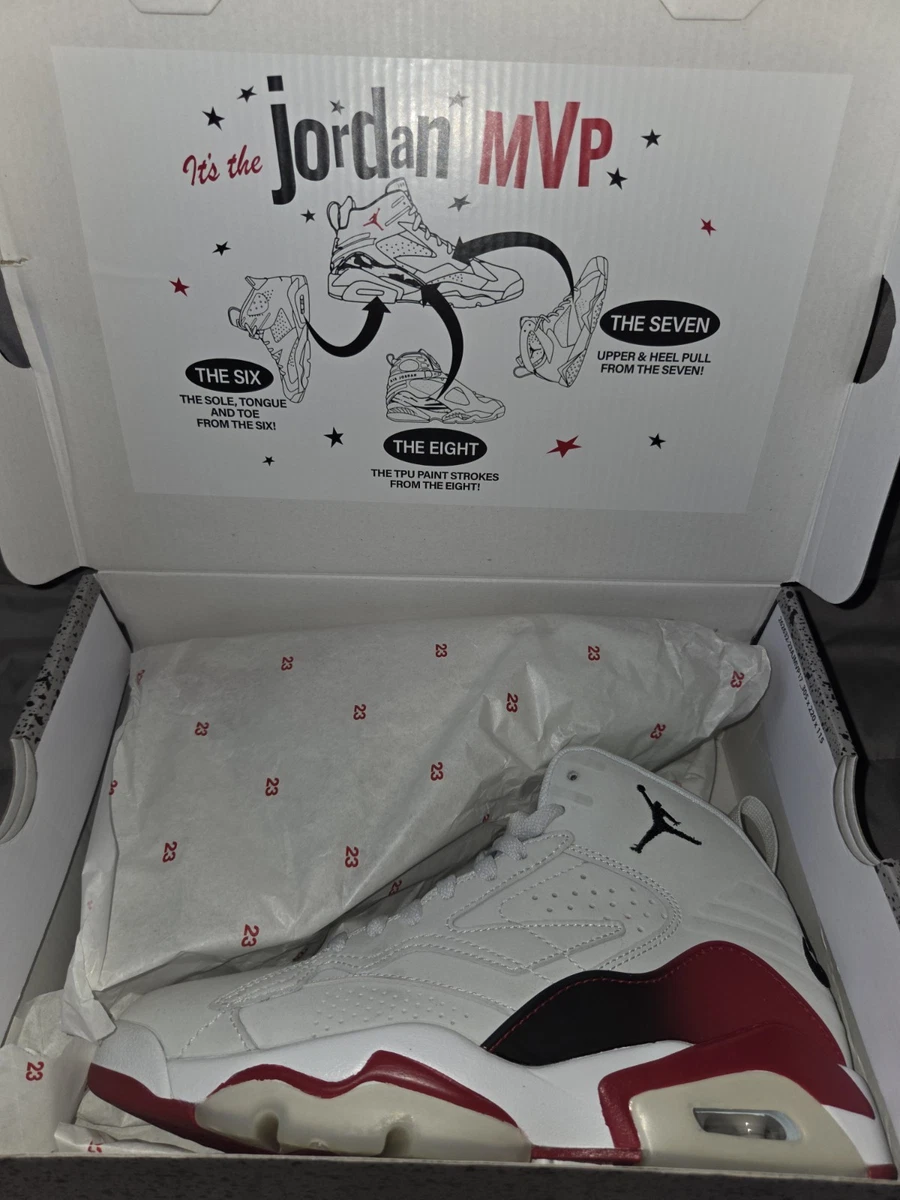 Jordan MVP Off White Gym Red W for sale | eBay