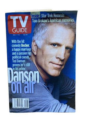 TV Guide December 7-13, 2002 Star Trek Nemesis/Ted Danson/Tom Brokaw/Sopranos