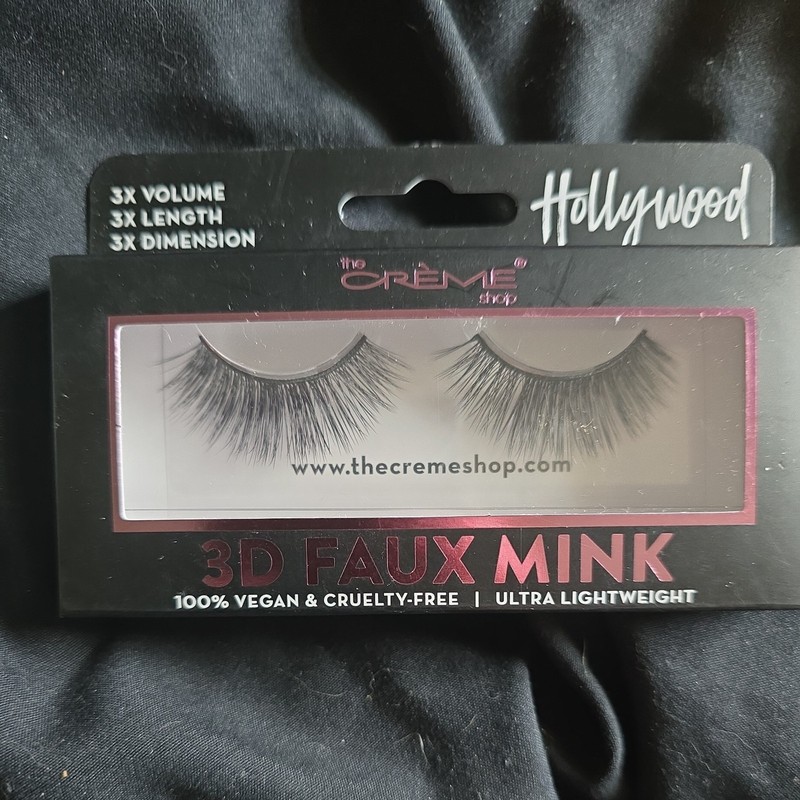 THE CRÈME SHOP Hollywood 3D Faux Mink 3X Volume, Length, Dimension Cali