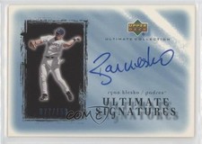 2001 Upper Deck Ultimate Collection Signatures 77/150 Ryan Klesko #RK Auto s7f