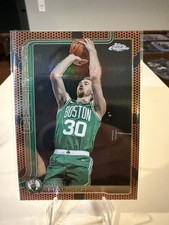 2025 Topps Chrome NBA #14 Basketball Refractor - Sam Hauser Celtics -ZL13