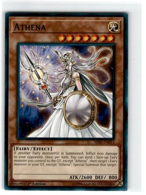Yu-Gi-Oh! Athena 1st Edition SR05-EN013 Lightly Played Common