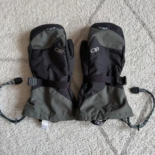 Outdoor Research Meteor Mittens Outer Shell Only Sz Lrg Ski Snowboard Hiking