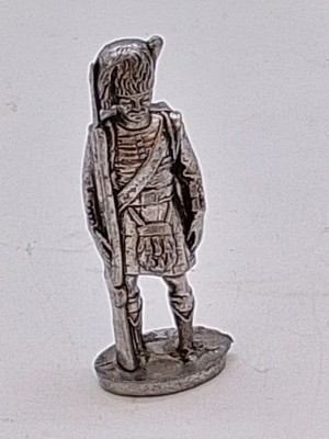 Ü-Ei  Metallfigur  Korporal 4F  Schotten 1850-1908 Eisen