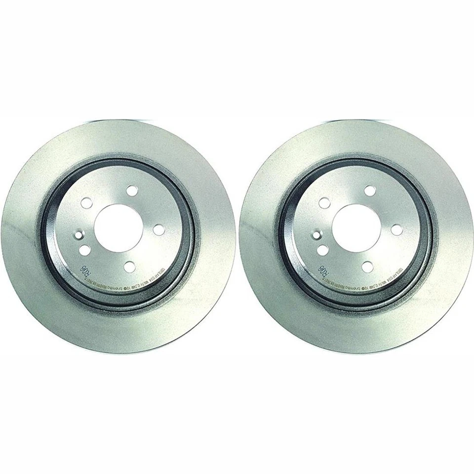 Rotores de freno traseros Brembo de alto rendimiento OE para Mercedes-Benz ML55 AMG 2000 Foto 2 de 4