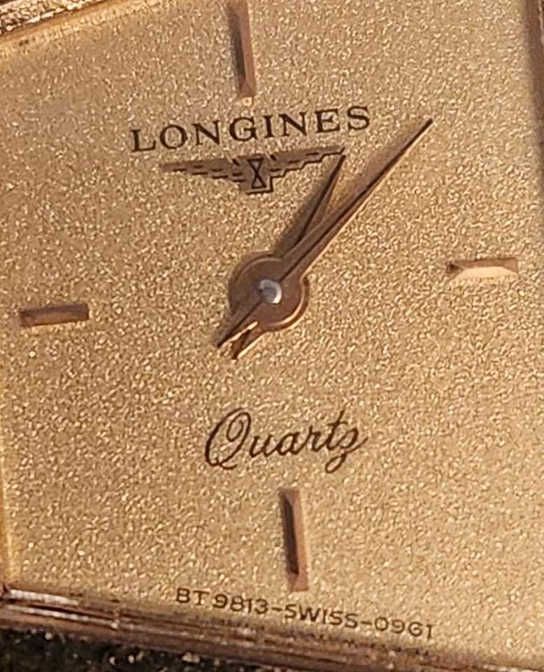 Longines women’s 5 Jewels Swiss Quartz Wristwatch 9813 09g1 16 mm. - image 3 of 4